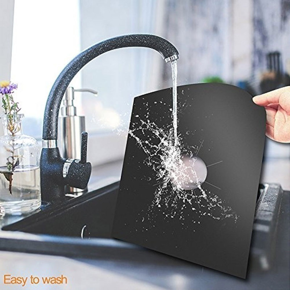 27*27 4/6/8 Uds. Cubre fogón reutilizable a Gas resistente al calor cubierta protectora de quemador de cocina almohadilla de revestimiento utensilios de cocina herramientas de cocina