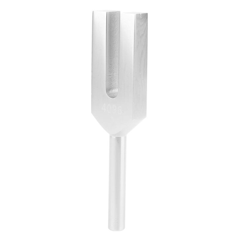 Højfrekvent energi stemmegaffel krystal 4096hz stemmegaffel aluminiumslegering helbredende lyd vibrationsterapi med hammer  a5yd