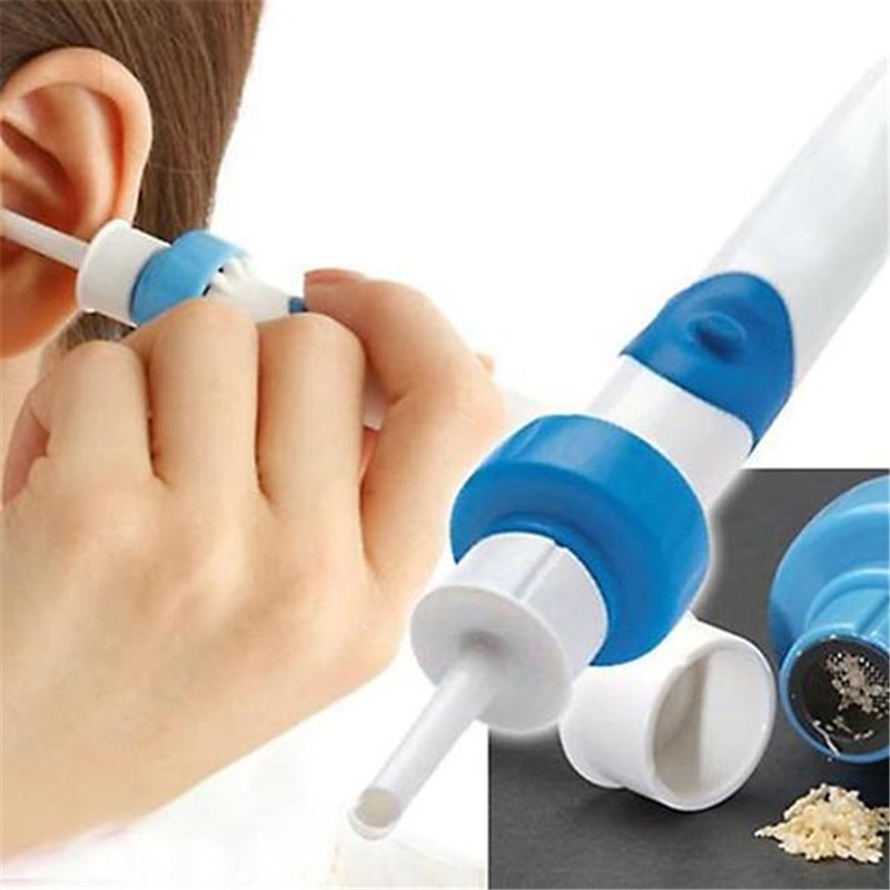 Ear Wax Remover Vacuum Cleaner Ear Earpick Swab Easy Earwax Removal Soft Spiral Cleaner Prevent Ear-pick Clean Tools
