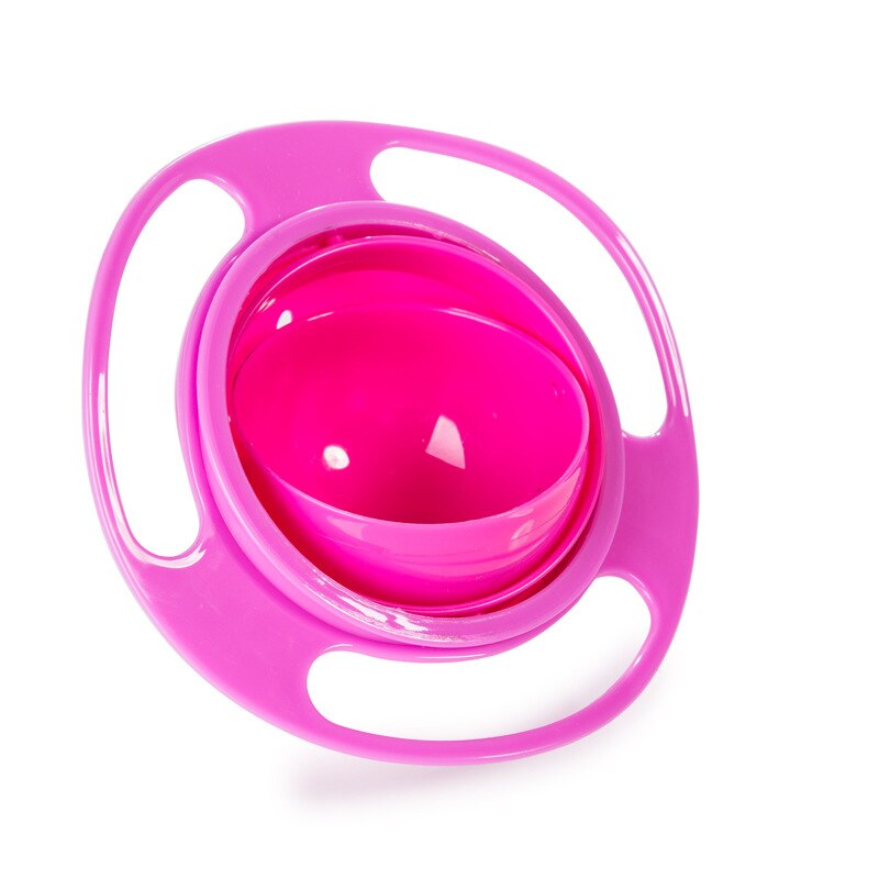 Magic Bowl 360 Rotate Spill-Proof Infants Toddler Baby Kids Training Feeding Bowl Practice Feeding Spill no spill