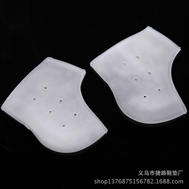 Silicone Heel Protector Protective Spur Pads for Relief Plantar Fasciitis Reduce Pressure on Heel Foot Skin Care Protectors