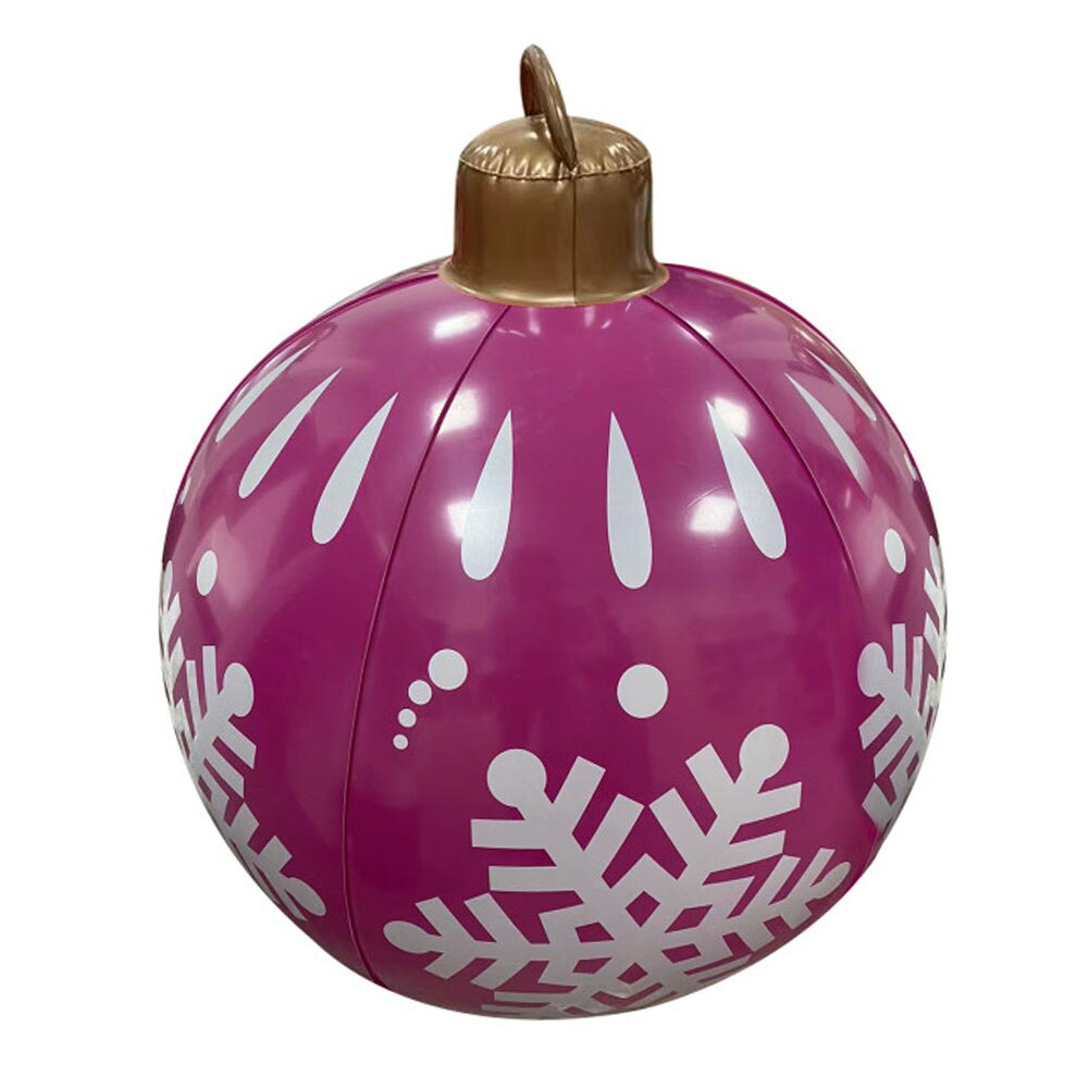 60cm PVC Inflatable Toy Balloon Stand Balloon Romantic Ornament Outdoor Birthday Party Wedding Xmas Decoration Supplies: O