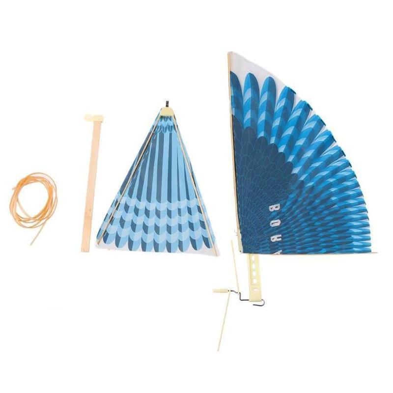 Banda de goma alimentada elástica con cometa aves voladoras, juguete para interactivo para niños, cometas de pájaros voladoras para actividades al aire libre