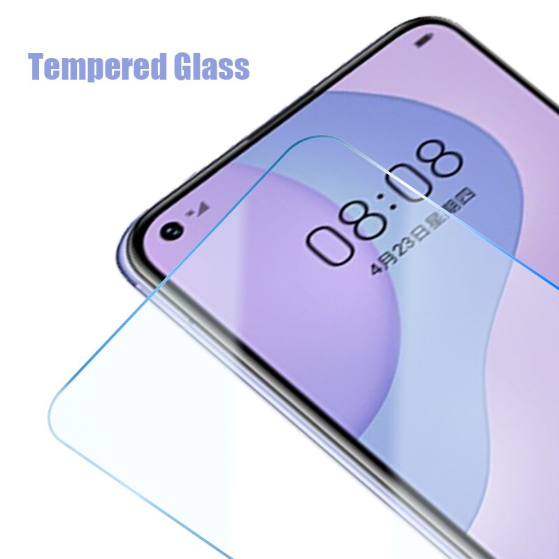 3PCS Protective Glass for Huawei P30 Lite P50 Pro Glass Screen Protector for Huawei P20 P40 Lite Pro P10 P8 P9 Lite Glass