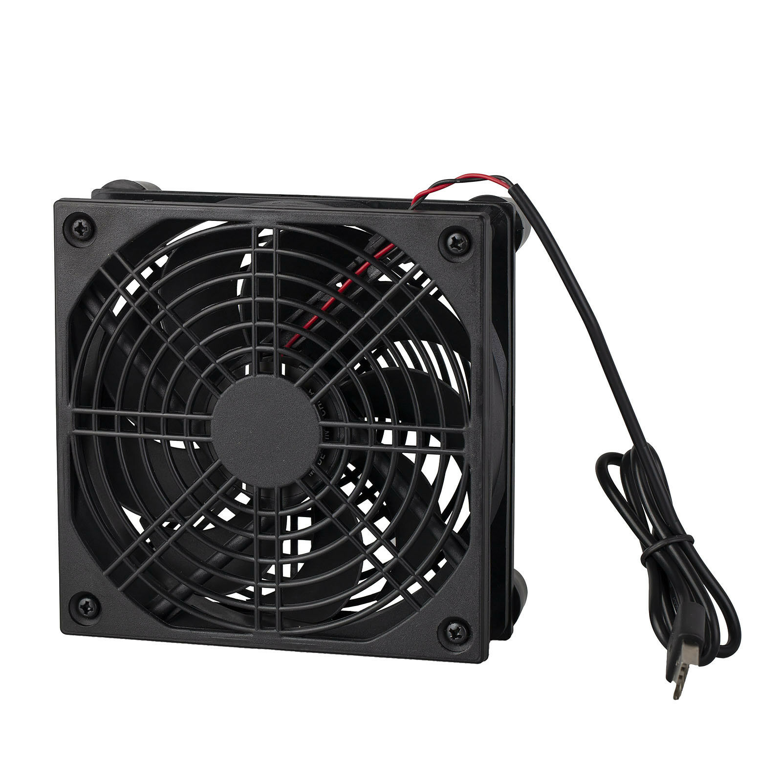 Externe 5V DC USB Koelventilator voor Router/TV BOX/Modem/Projector Dia.120mm cooler fan Hoge snelheid utra stille Energiebesparende