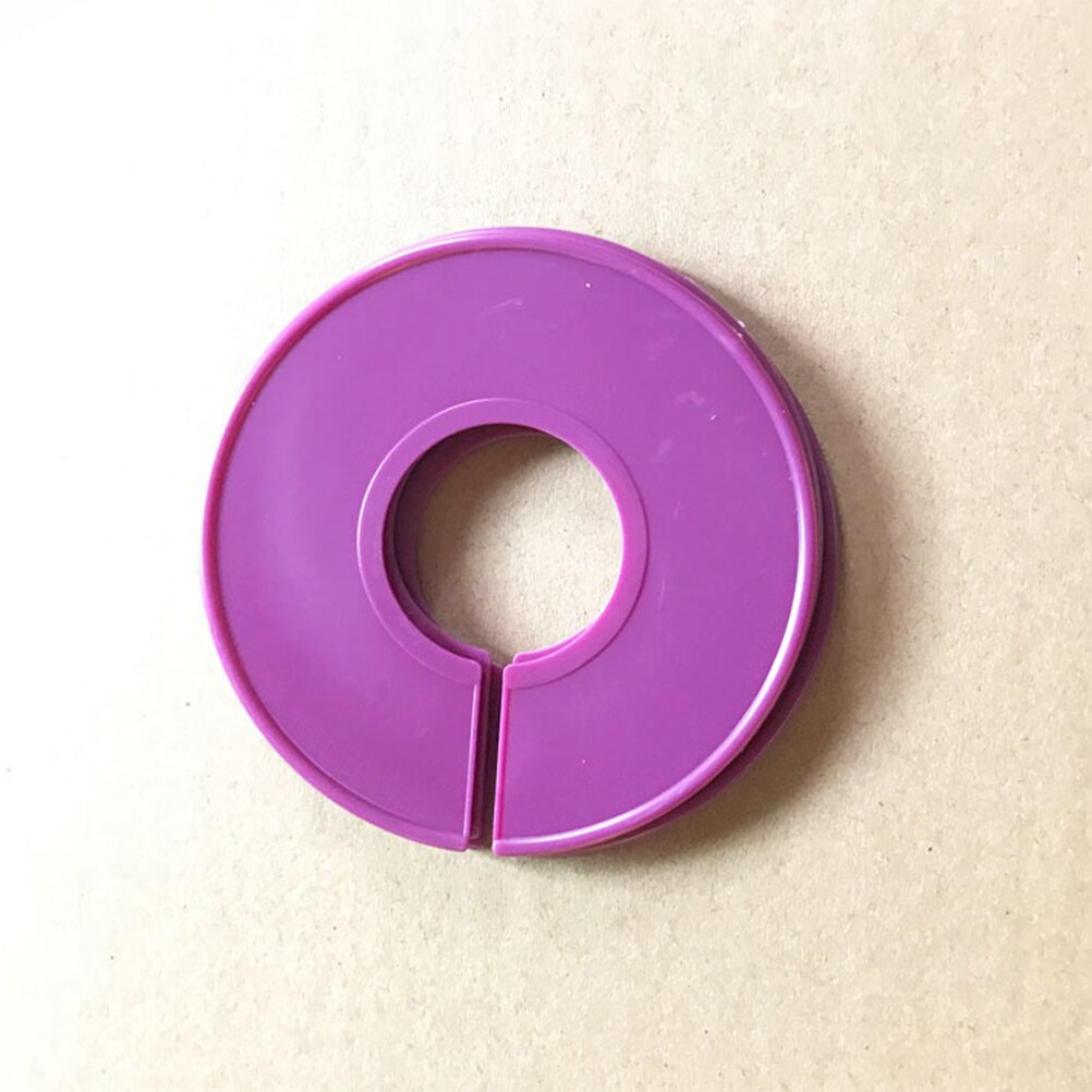 Separador de tallas 10 Uds redondo práctico plástico DIY para colgar en la pared tamaño del círculo separador de tallas