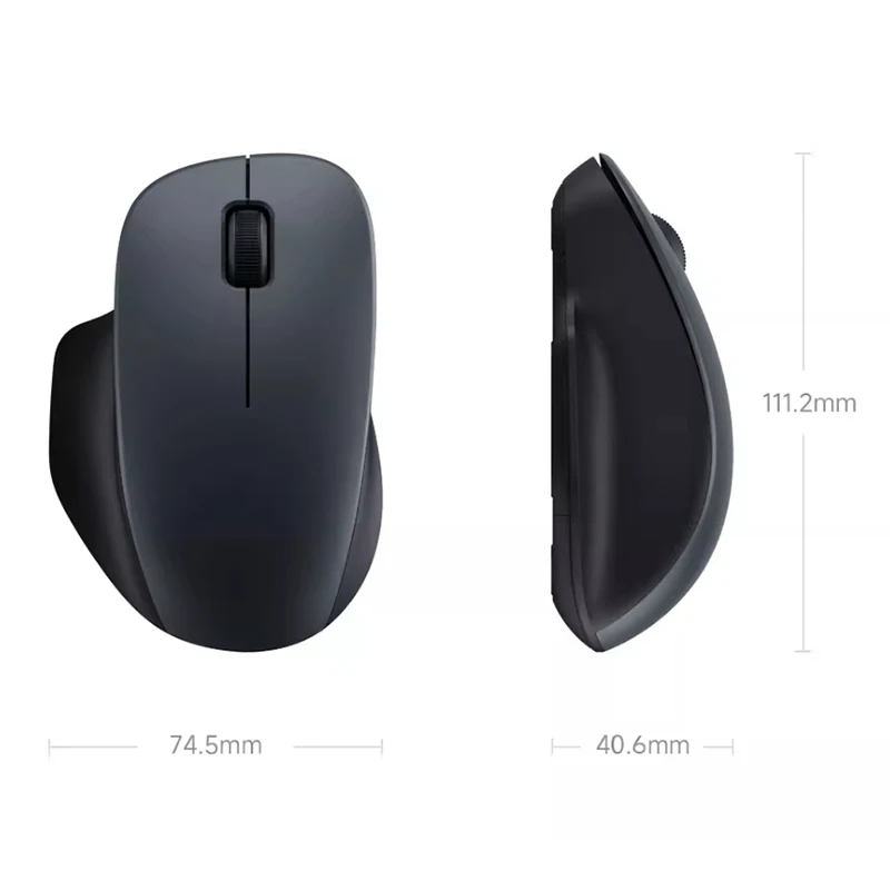 Original Xiaomi Wireless Mouse Comfort Edition 2.4GHz USB Receiver High Precision Sensor Portable Silent For macOS Andriod