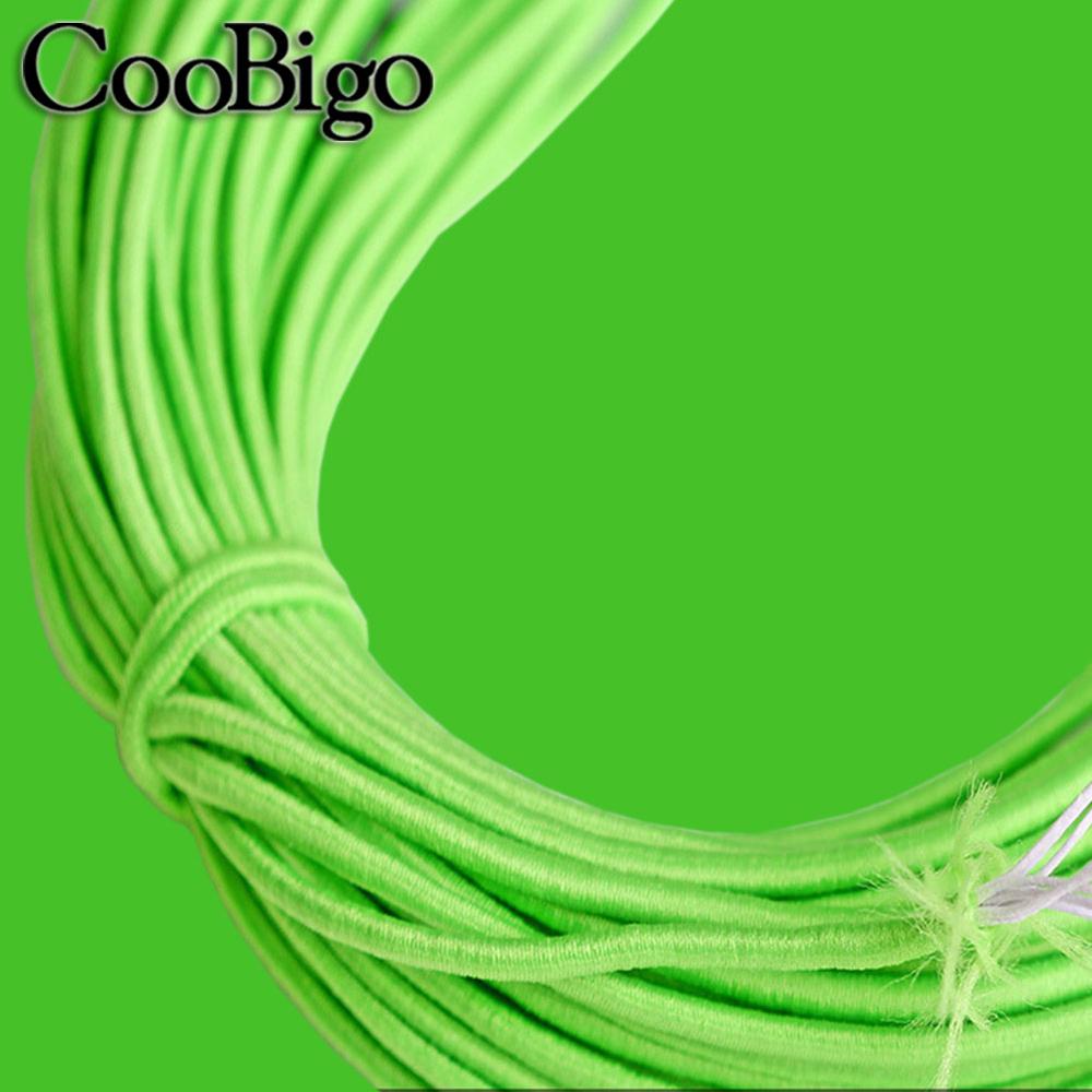 5 Meter 1 mm 2 mm 3 mm runde Gummibänder Bungee Schock Kabel elastisches Seil Gummiband Gurt Schnur Kordon Schnürsenkel Nähzubehör