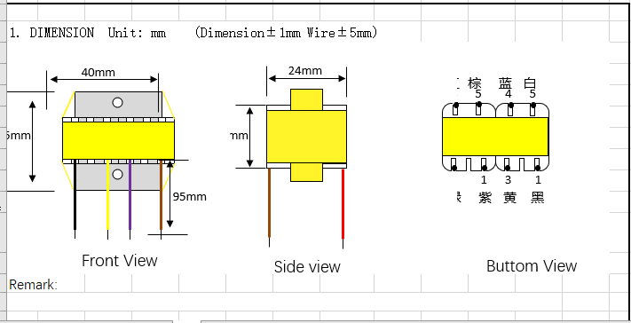 U47 Microfoon Audio Transformator Verhouding 6.5:1 Studio Microfoon Audio Transformator Verhouding Diy Microfoon