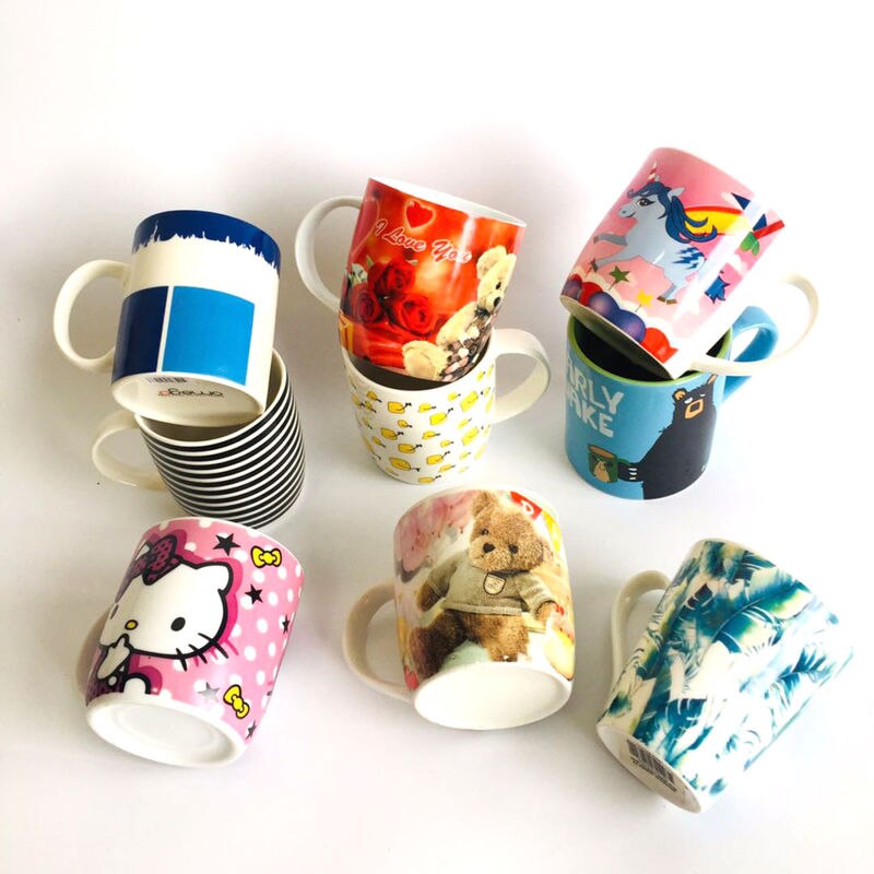 Kreative Keramik Tasse Milch Kaffee Tasse Neue Schüler Tasse Büro Tasse Paar Tasse Becher Gelegentliche Tassen und becher Becher Coffe becher Einhorn Becher