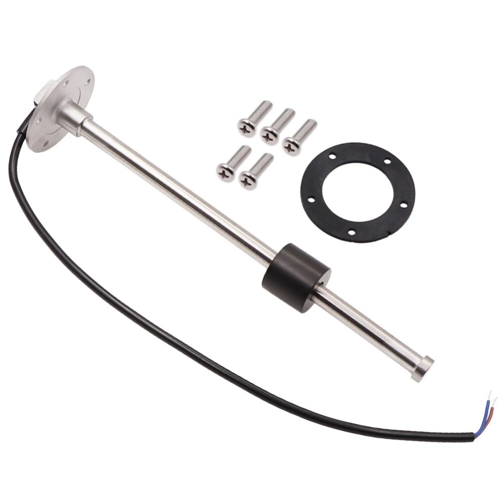 Stiefel Auto Kraftstoff Senden Einheit mit 150 200 250 300 350 450 mm Edelstahl Kraftstoff Niveau Sensor Mit 0 ~ 190 Ohm / 240 ~ 33 Ohm Messgerät
