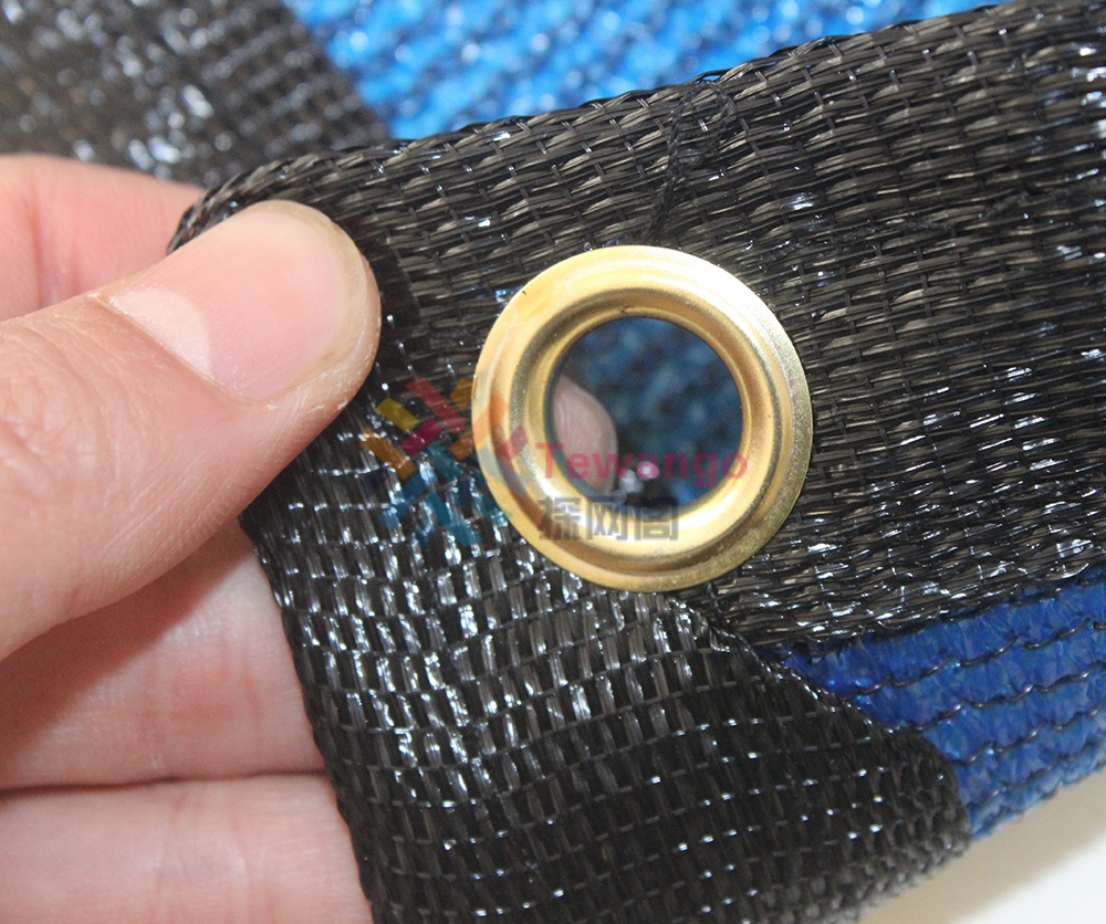 Customer Size Thicken Blue Black Sunshade Net Distinguished Garden Courtyard View Shading Net Outdoor Swimming Pond Tent