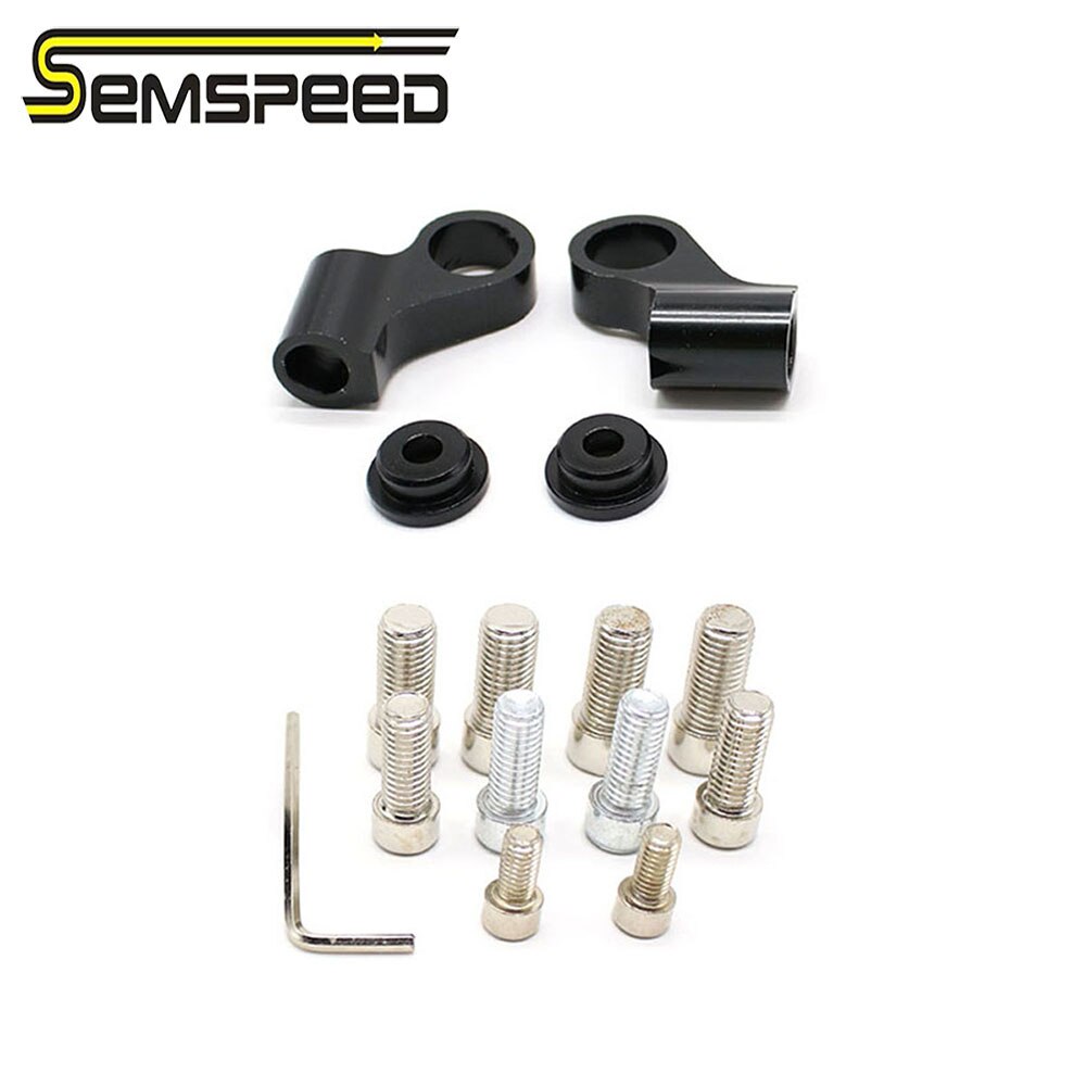 Extremos de barra de manillar de motocicleta Universal, espejos laterales traseros para Kawasaki NINJA400 Z800 Z750 Z1000 Z650 Z900 Z300