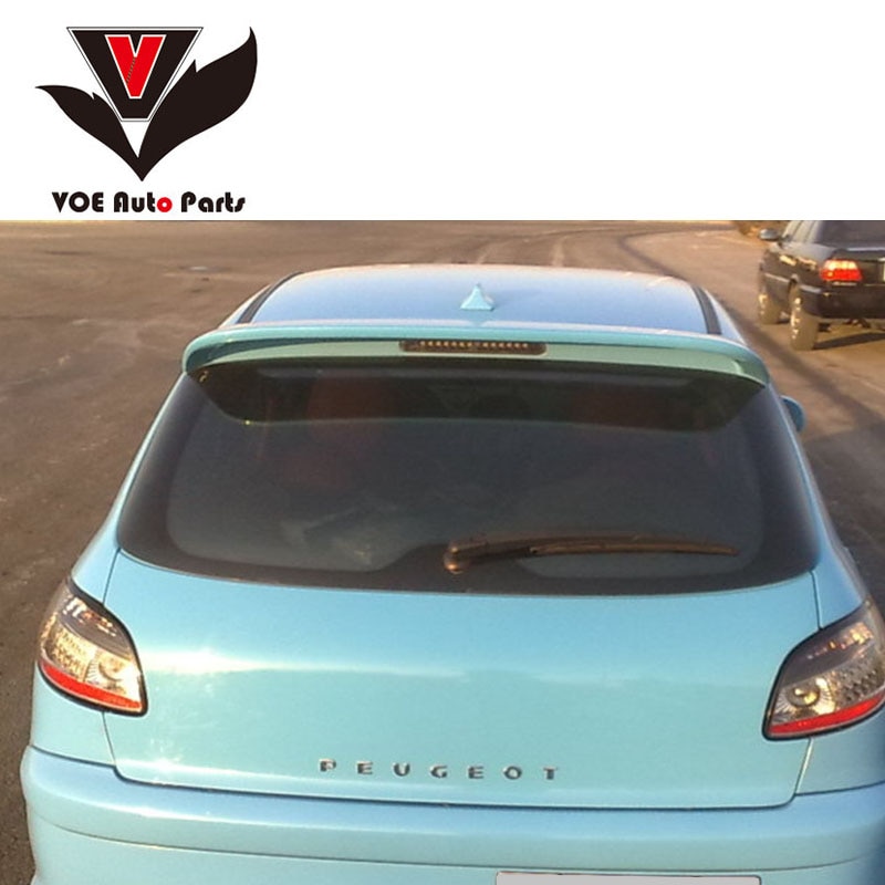 206 207 abs materiale bagrude vindues tag spoiler til peugeot 206 207 2005
