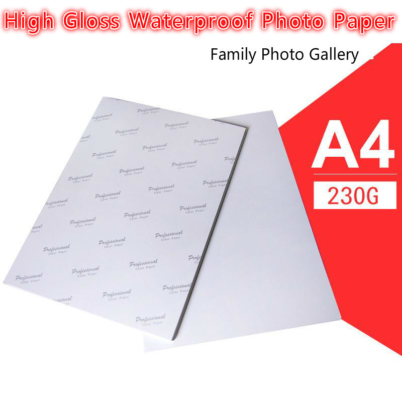 40 ark blank 180 g a4 a3 4 x 6 vanntett papir med glansbelagt fotopapir til utskrift av blekkskrivere