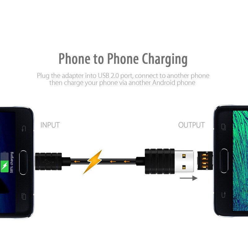Mobile Phone Adapter Mini Type-C Android Otg Mobile Phone Android Tablet Universal Micro USB OTG Adapter U Disk Connector