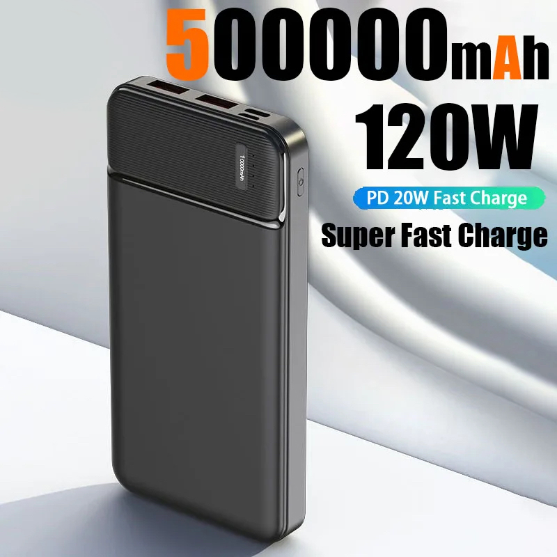 Xiaomi 120W 50000mAh potenza Banca portatile ricarica super veloce batteria esterna Powerbank ad alta capacità potenza Banca per Multi Devic