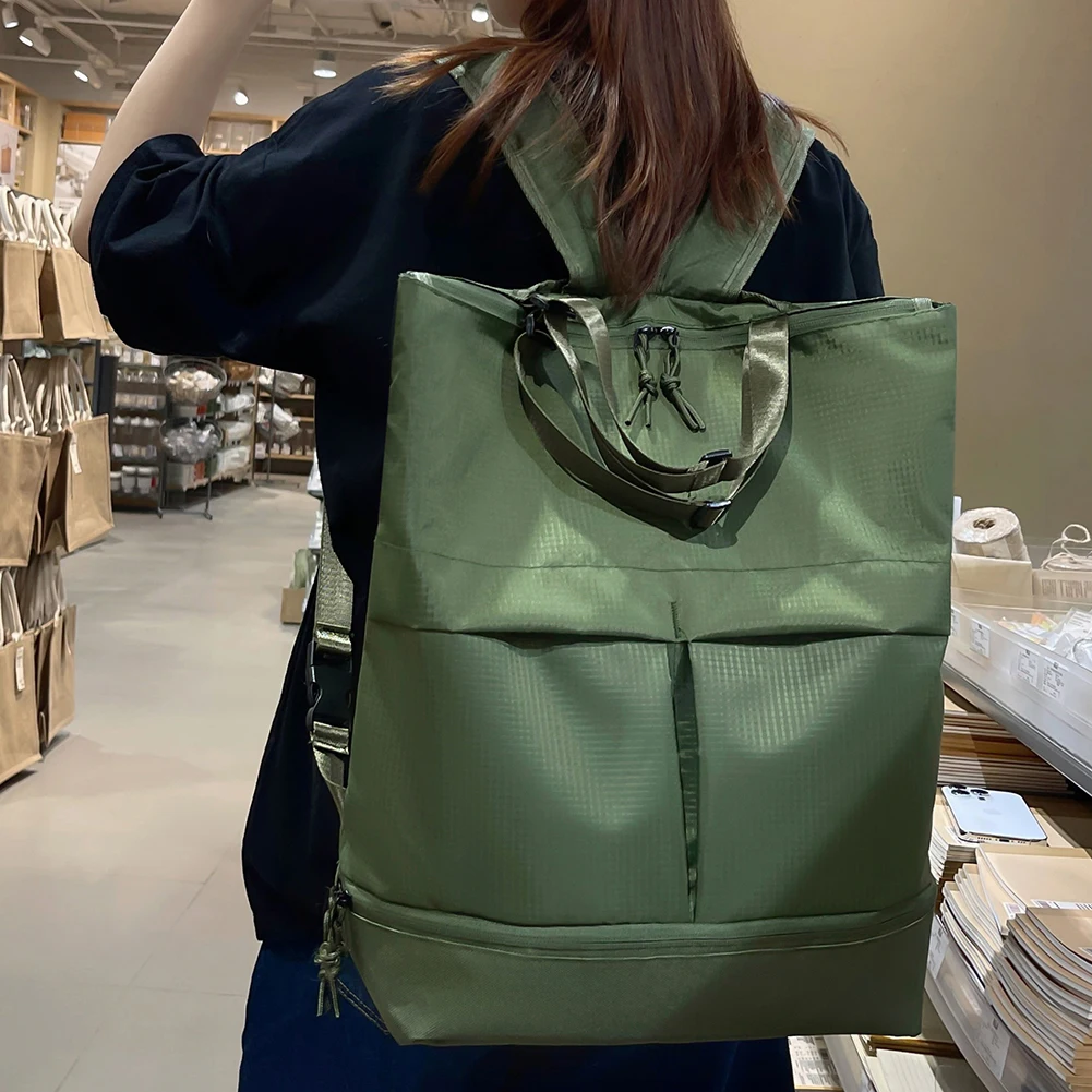 Große Kapazität Männer Rucksack Nylon wasserdichte Sporttasche für Frauen Reise Rucksack Trend Schult aschen Rucksack Freizeit Handtasche