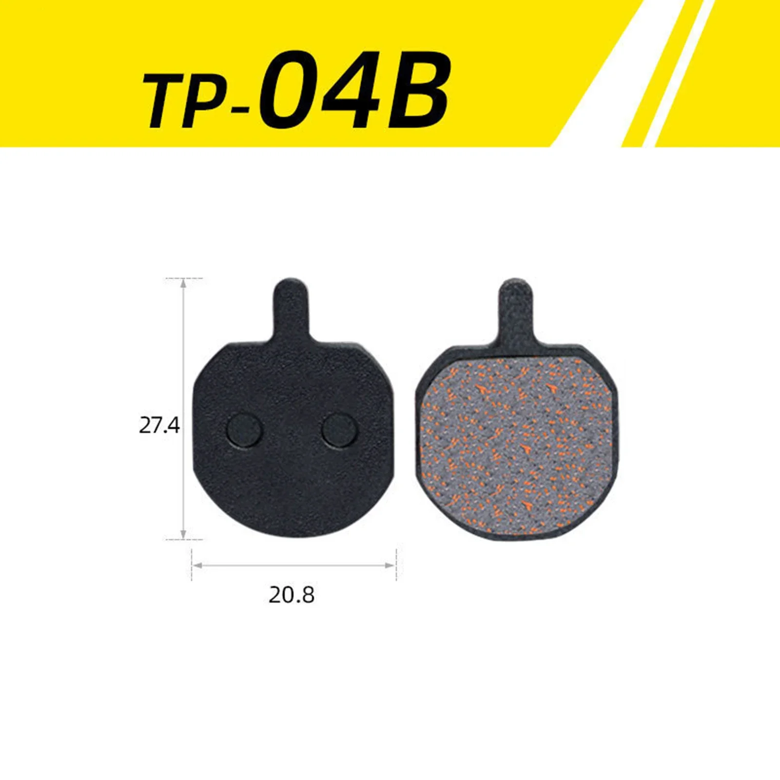 Bicycle Disc Brake Pads 1 pair For M446 355 395 BB5 Parts Replacement TP-01B TP-01D TP-01E Convenient Practical Mtb Parts: black
