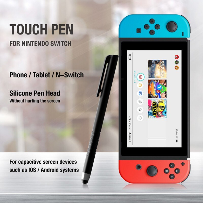 Stylet pour Nintendo Switch tablette n-switch stylet tactile écran anti-rayures pour Switch universel tablette PC crayon téléphone intelligent