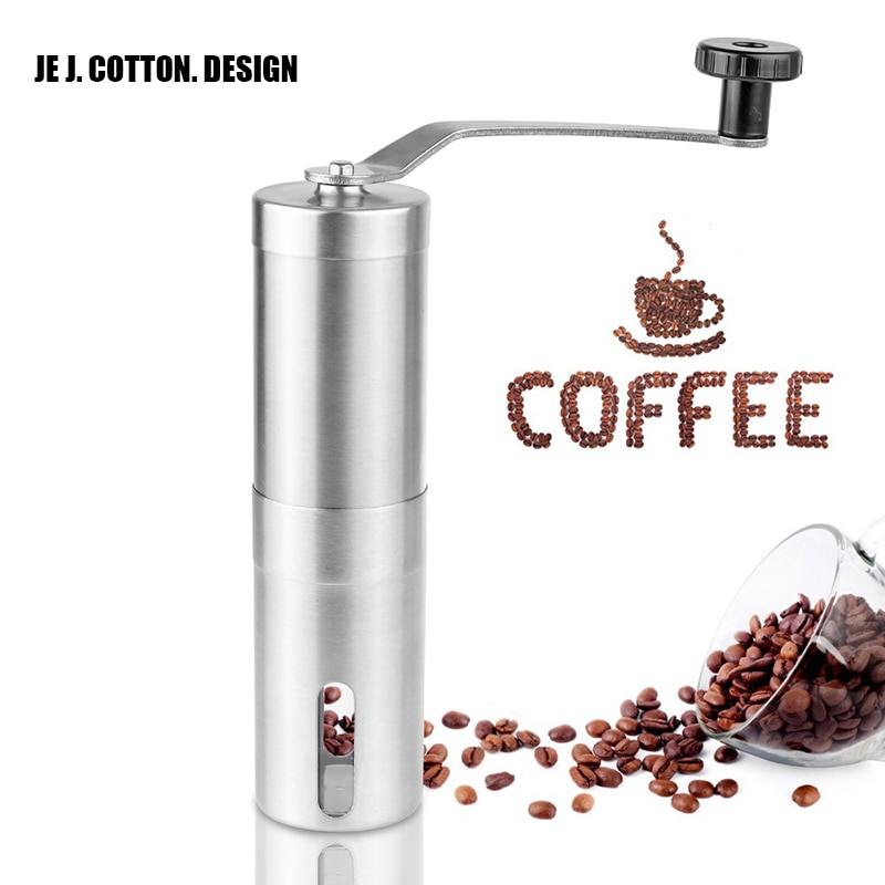 Handheld Rvs Koffiemolen Slijpen Tool Burr Molen Machine Handmatige Koffiemolens voor Keuken