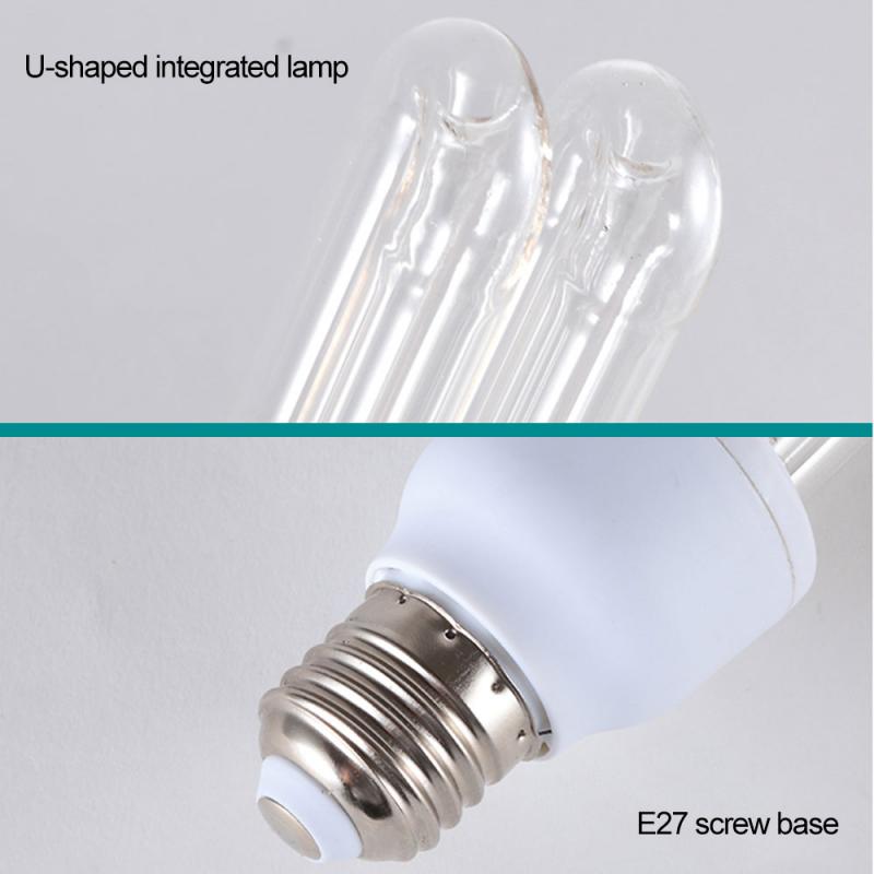 Draagbare 20W E27 Uvc Licht Buis Lamp Effectieve Desinfectie Led Micro Ozon Uv-desinfectie Lamp Thuis Gezondheid Uv Lampen