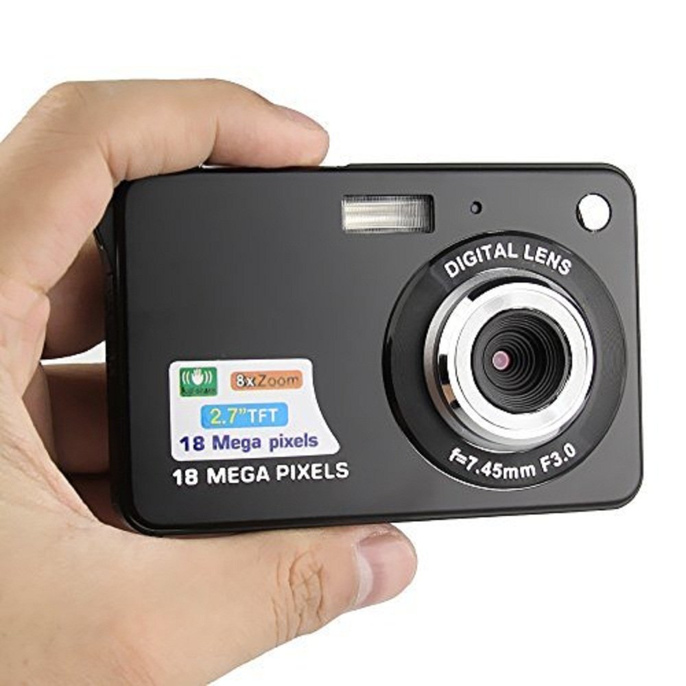 Children Digital Camera Face Recognition 8x Digital Zoom 2.7inch LCD Full HD Video Camcorder DV Anti-Shake Photo For Kids