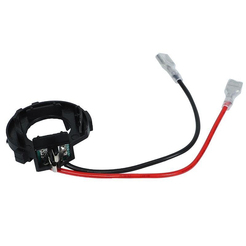 Bombilla de Xenon H7 HID, bombillas de faro delantero de coche, adaptador de soporte de Base para Tiguan/Golf 6 7/Scirocco/Sharan/Touran