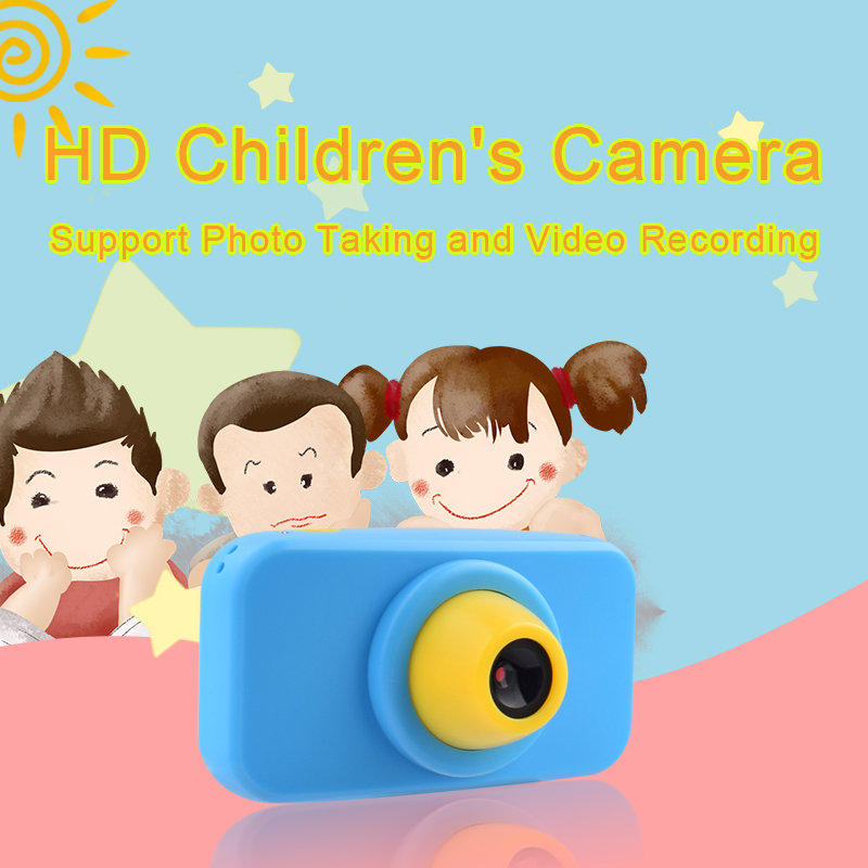 Kinderen Mini Camera Full HD 1080P Draagbare Digitale Video Foto Camera 2 Inch Scherm Kinderen ForKid Spel Studie camera