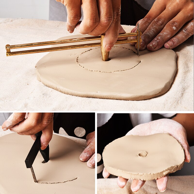 Sculpture tools calipers compasses children handmade carving tools clay high precision ceramic tools
