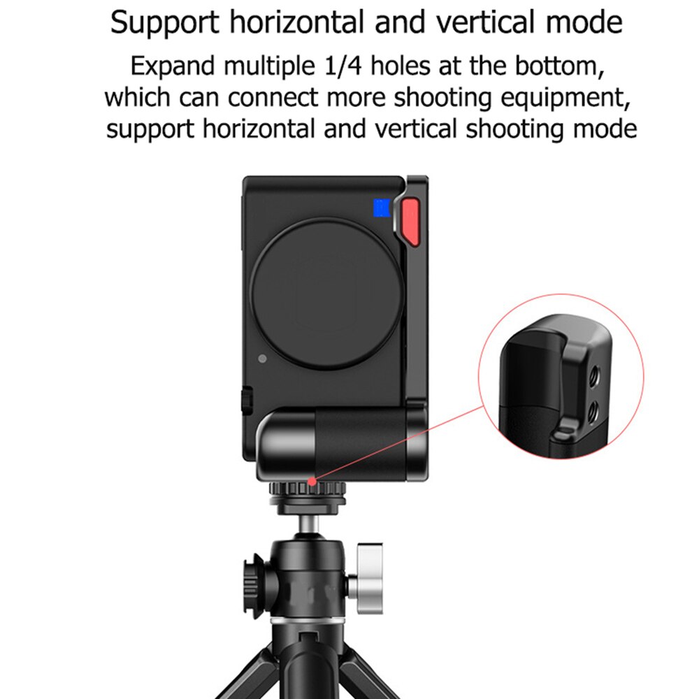 Metal Expansion Base Board Bracket L-Plate Bracket for Sony ZV1 R054 R055 Camera Accessories