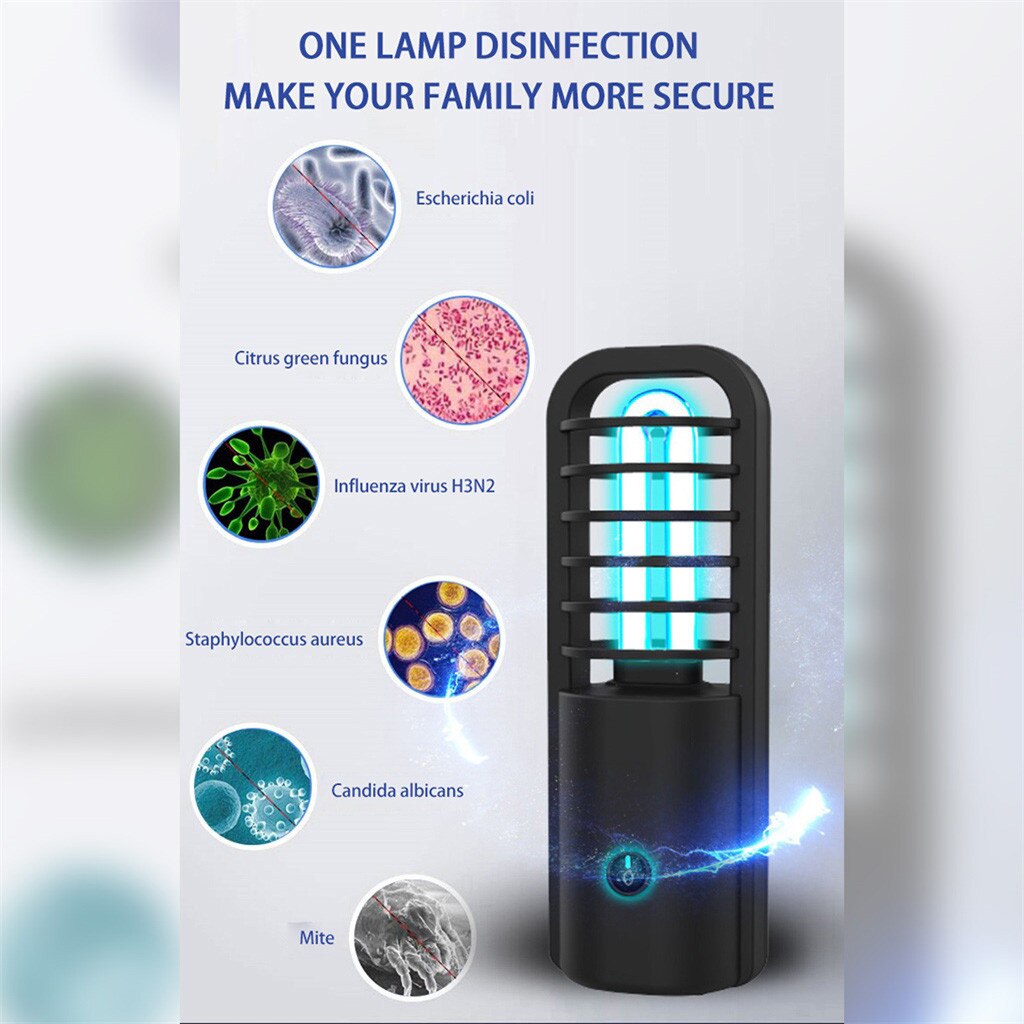 Lumière germicide UVC ampoule stérilisateur lumière UV tuer la poussière acariens lampe pour désinfectant lumière germicide ultraviolette UVC