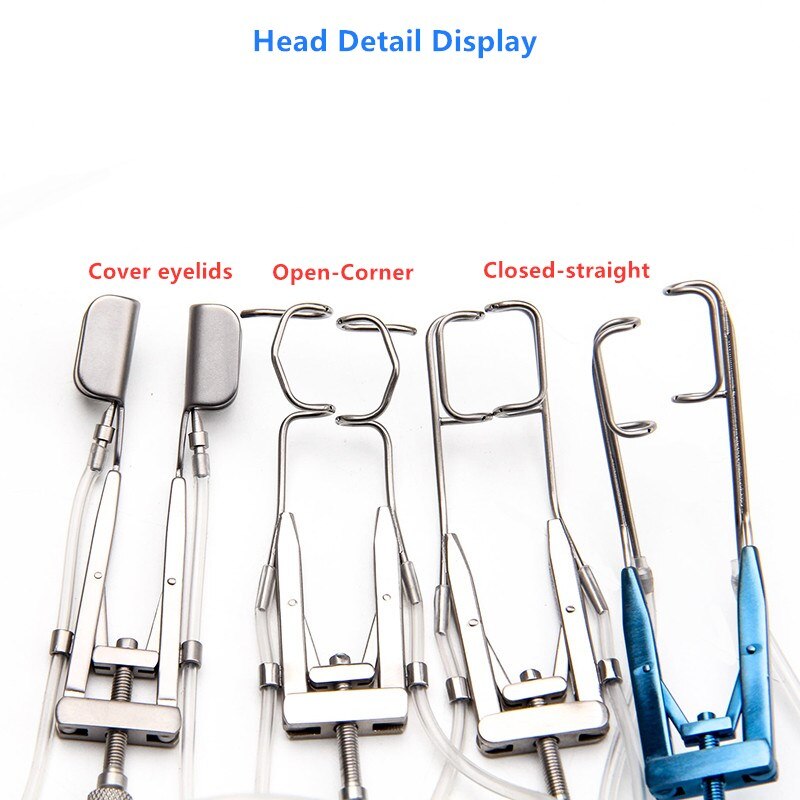 Écarteur de paupière réglable, instrument chirurgical à double paupière