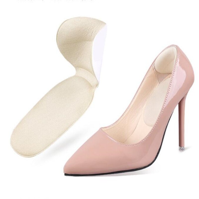 Plantillas para zapatos de tacón alto para mujer, almohadillas suaves para aliviar el dolor de talón, Protector de pies, almohadilla antideslizante