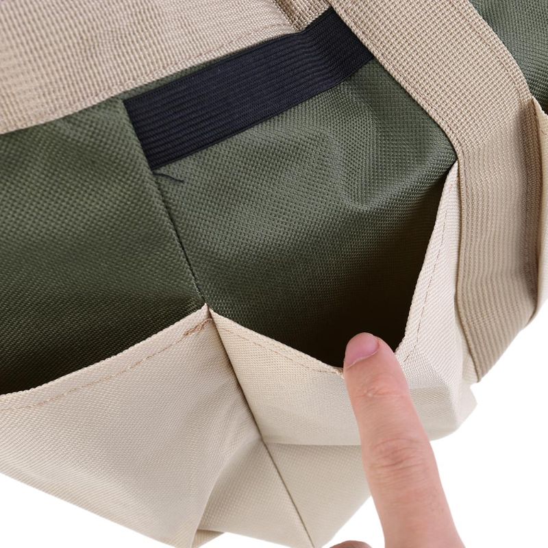 Multifunktion oxford tyg trädgård växt verktygspåse påse 8 fickor tote arrangör  b95b