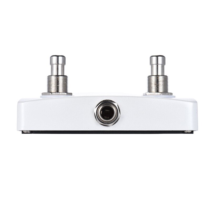 Rowin Dual Footswitch Foot Pedal for Drum Machine 2 Button Amplifier with Stereo Cable