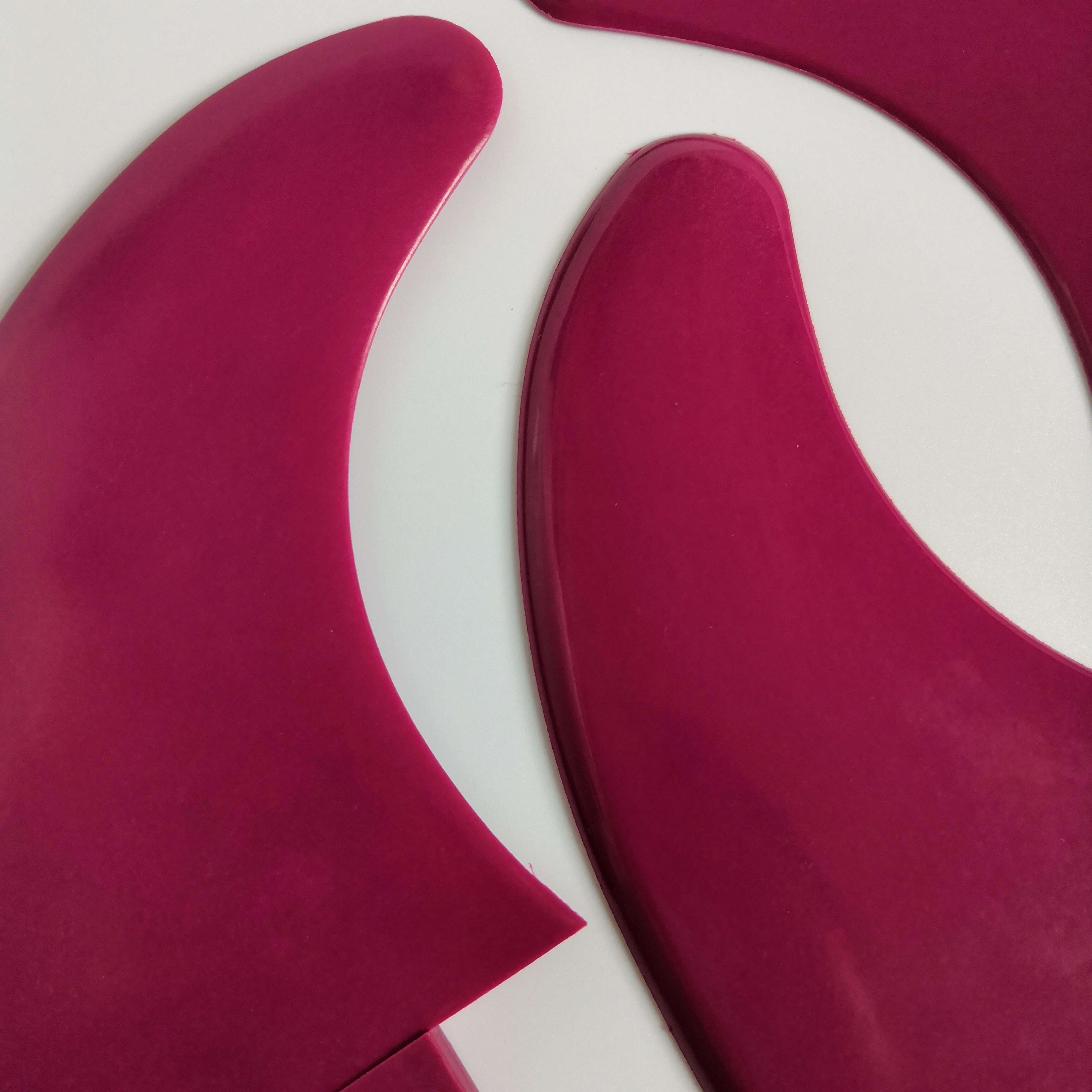 Kleurrijke Plastic Fcs Surf Fin Zonder Logo