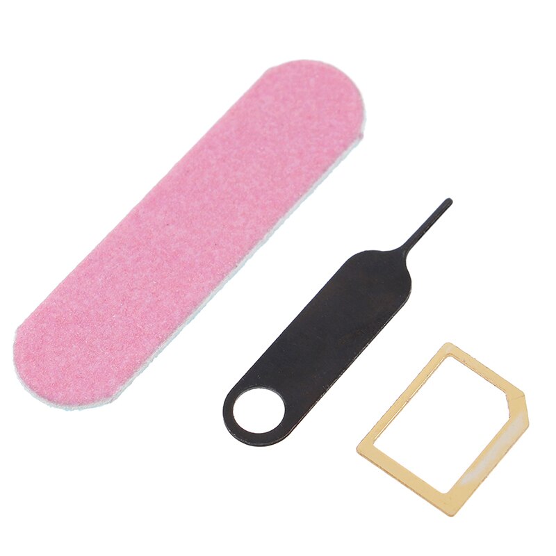 5in1 Micro Standard Sim Card Adapter Kit Converter With Sander Bar Tray Open Needle For iPhone 5S 7 Plus 6S xiaomi redmi 3s