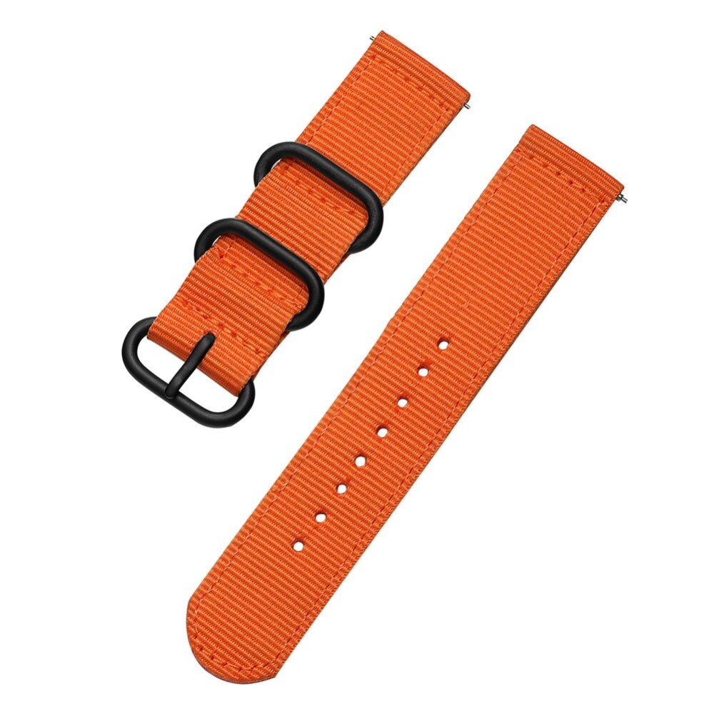 22mm Smart Watch Straps Watches Band Replacement Nylon Replacement Straps for Haylou Solar LS05 Smart Watch for Men Women: orange
