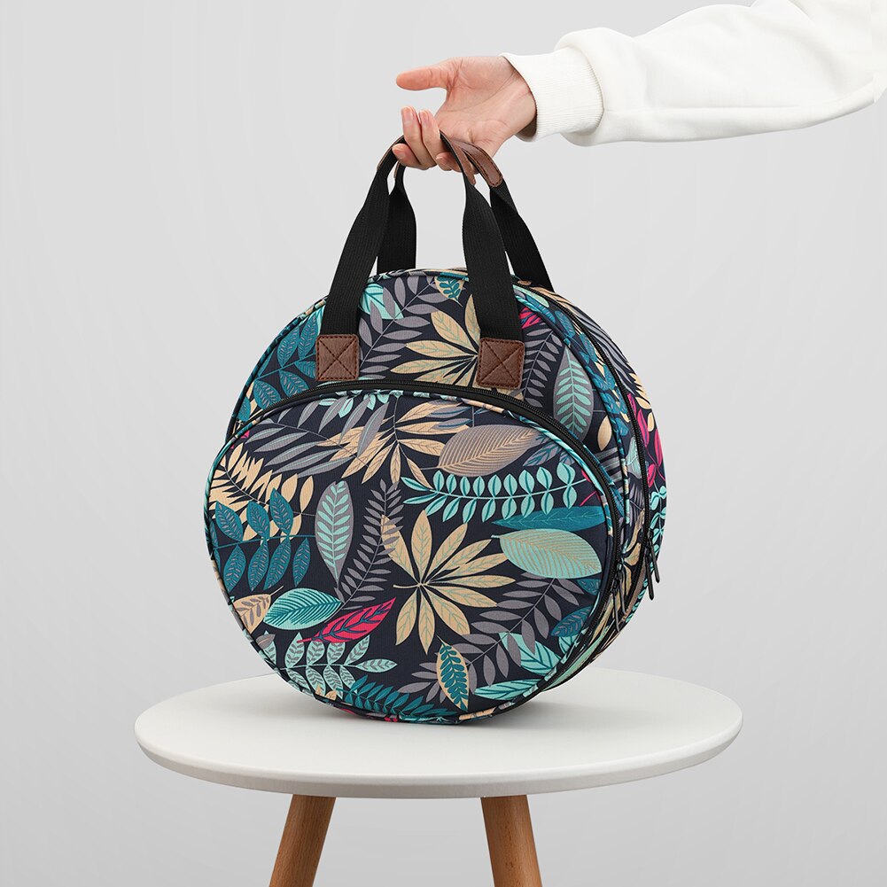 Sac de rangement pratique, Kit d'outils de broderie, sac de rangement pratique pour fil de point de croix accessoires de couture, sacs à main de grande capacité