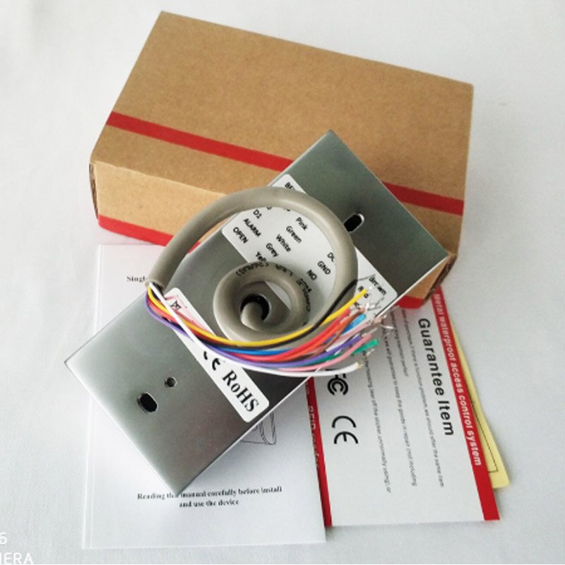 IP68 Waterproof Outdoors Use Metal Stainless steel Reader 2000Users WG input and output security RF Access Control Keypad