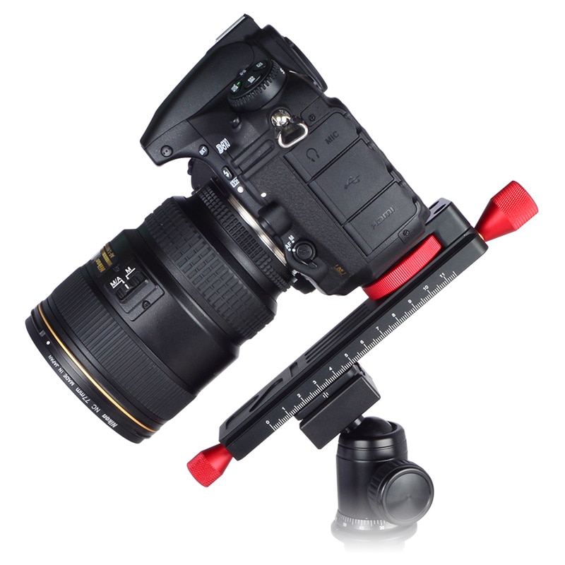 W -160 38mm macro-opname focusrailplaat 1/4 " 3/8 " voor dslr-montage arca-statief