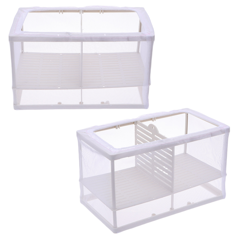 2 Stuks Fish Tank Fok Doos Aquarium Fokken Tank Vis Uitkomen Doos Geïsoleerd Fokken Tank Voor Thuis Aquarium Kantoor Vis tank: Default Title