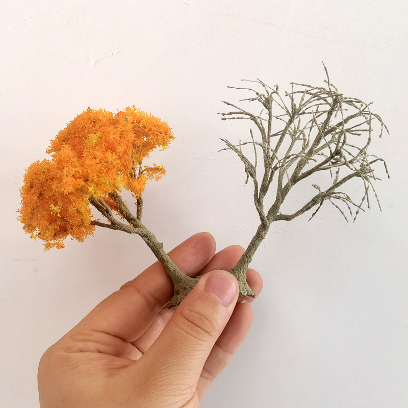 Model Tree Trunk Wires Tree Model Material Handmade Tree For Making Simulation Tree Powder Miniature Tree Model Train Layout
