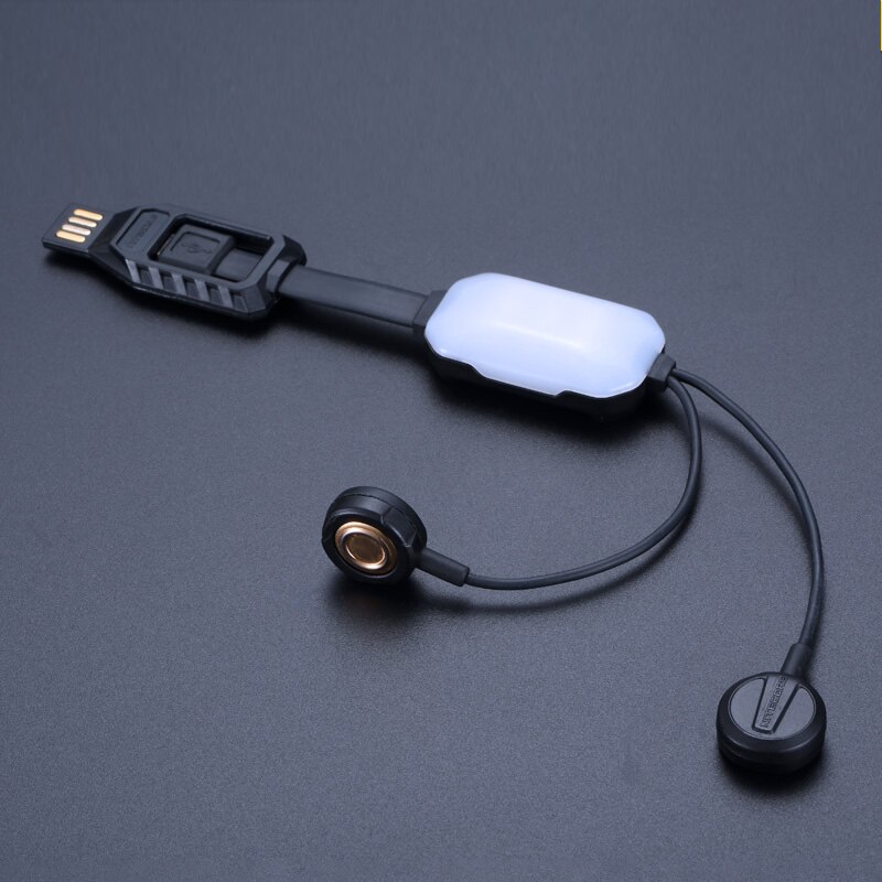 Nitecore LC10 Portable Magnetic USB Charger Power Bank Without Battery Power Smart Almost All Kind Li-ion Battery