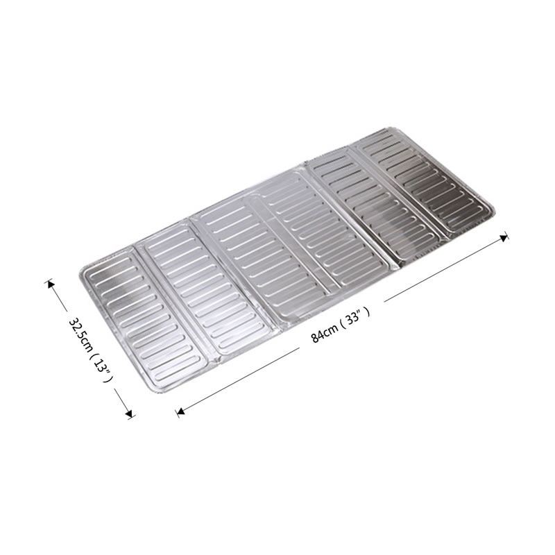 Écran d'éclaboussure de papier d'aluminium Upspirit pour poêle écran d'éclaboussure de cuisson écran d'éclaboussure cuisine et salle à manger