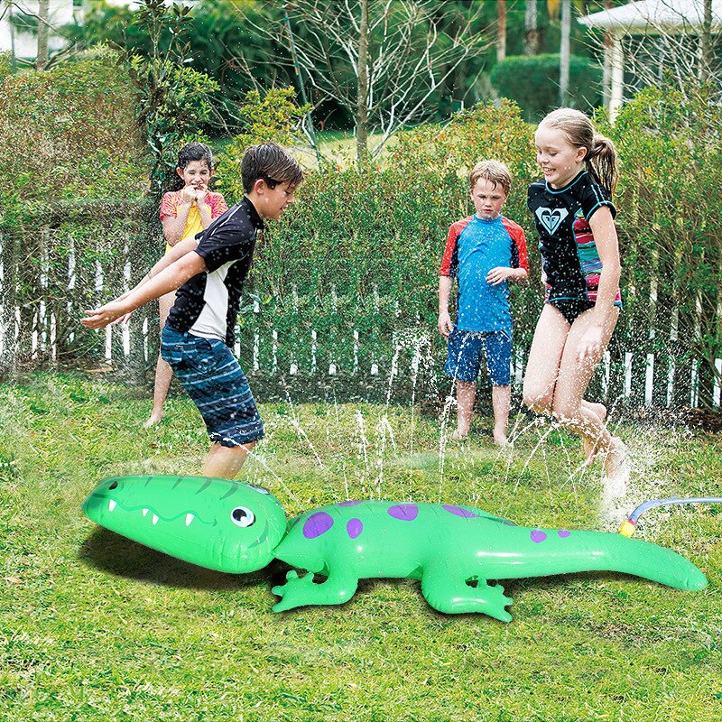 Neue Sommer Kühl Spaß Schlecht Spielzeug draussen Wasser Party Sprinkler Spielzeug sprühen Wasser Schlange Für freundlicher Garten Wasser Party Sprinkler spiel