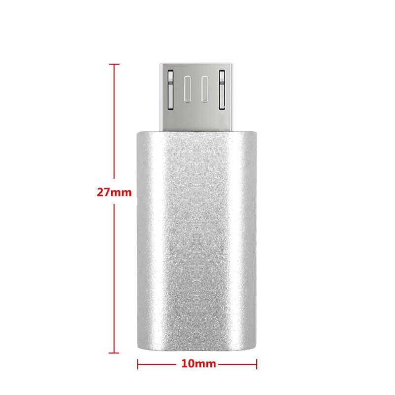 OTG Adapter Type C To Micro USB Converter Data Charging High Speed For Phone Type C Female To Micro USB Male
