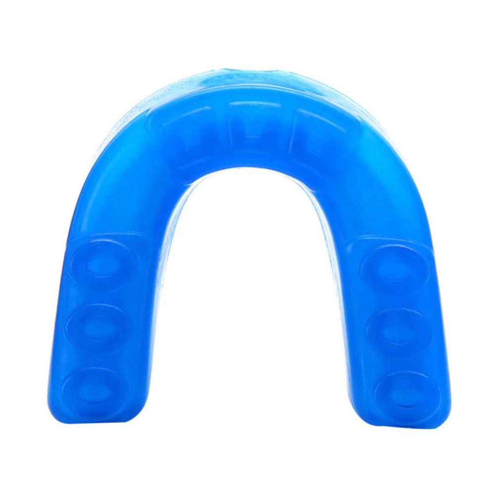 Traning MMA-protector bucal de silicona para adultos, cubierta para dientes, boxeo, Taekwondo, color azul, para exteriores