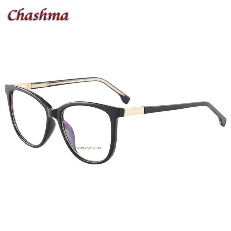 Anti Blue Ray Optical Glasses Frame TR90 Women Square Spectalces Students Gafas Prescription Lenses: Dark Blue